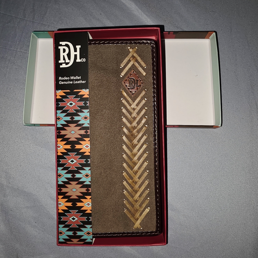Tan Leather Rodeo Wallet